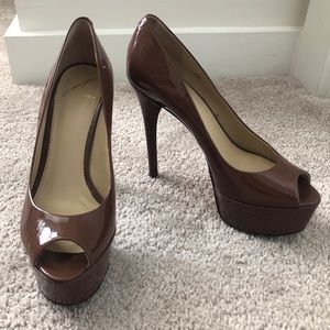 B BRIAN ATWOOD Peep Toe Heels